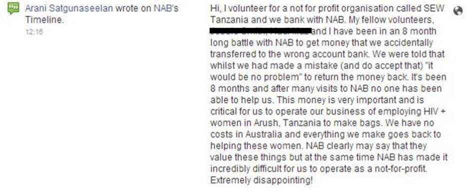 NAB Complaint